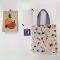 Women E Me Tote Bag Classic Texture Cate Creative Design Chic Flower Brdery Sml Handbag Ladies Girl Beach Pouch