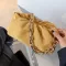 Bags for Women's Popular New Autumn New Folds Chain One Oulder Underarm Mesger Cloud Bags Bolso Mujer