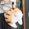 Msmo Cute Cat Butt Fluffy Crossbody Bag Anim Pet Cat H Mesger Bag Itten Bl Bag Cn Se