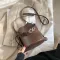 New Sml Pu Leather Bucet Bags For Women Winter Hi Quity Women's Trend Branded Handbag Lady Oulder Crossbody Bag