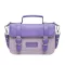 Contrast Cr Fe Tote Bag Pu Leather Crossbody Bags For Women Mmer Oulder Handbags Fe Travel Cross Body Bag