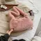 Solid Cr Oulder Underarm Bag Women H Soft Autumn Winter Fluffy Fe Totes Handbag