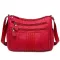 Women Crossbody Bag Fe Ca Handbags Multi-Layer Pu Soft Leather Bag Women Oulder Bag