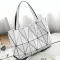 New Bao Bag Women Handbag Noctilucent Diamond Geometry Totes Laser Plain Folding Ladies Oulder Bags Bag Hgram