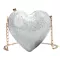 Pooflower Luxury Diamonds Heart S Mini Chain Bags For Women Designer Oulder Bags Orea Crossbody Bag Se Sac Zl206