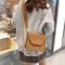 Vintage Women Mesger Bags New Pu Leather Sml Square Flap Bag Luxury Designer Handbag Fe Oulder Crossbody