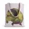 Women Girls Cat With Umbrella Fi Printed Handbag Cn En Oulder Bag Eco-Friendly Reusable Ng Bag
