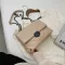 New BRDERY THREAD SML PU Leather Crossbody Bags for Women Trend Hand Bag Women's Branded Trending Oulder Handbags