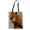 Forudesigns Women -Handle Bag Horse Print Oulder Bag for Teenager Girls Travel Storage Bag Large Tote Bolsa