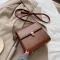 Vintage Solid Cr Leather Crossbody Bags For Women Quity Oulder Mesger Bag Lady Handbags Fe Elnt Ses