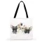 Outdoor Beach Bag Ng Bags French Bulldog Watercr Art Painting Print Tote Bag For Women Ca Tote Ladies Oulder Bag