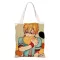 Anime LDER BALET-BOUND HANAO-UN CANVAS NG BAGS AMANE YAIRO NENE TLET BOUND HANAO UN DIY Customtote Handbag