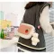 Japanese Lamb Wool H Crossbody Bag New Autumn And Winter Square Oulder Bag Cute Strawberry Brdery Sml Mesger Bag