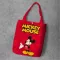 Cartoon Handbags Lady Ng Bag Micey Mouse Minnie Canvas Bag Oulder Bag Totes Marriage Micey Pin