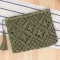 Bohian Tassel Hollow Straw Clutch Bag for Women Rope Wen Oulder Crossbody Bag Mer Beach SML SES TRAVEL HANDBAGS