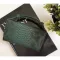 Genuine Leather Women Clutch Serpentine Ladies Oulder Cross-Body Bag with Chain Pouch
