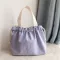 Portable Sml Cloth Canvas Bag Solid Cr Mini CA Tote Dratring Bags Thic Mini Art Cr Jelly Lunch Bag Handbag