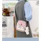 CUTE JAPANESE Canvas Bag Fe New Haruu Student Mesger Bag Orean Cartoon Women Oulder SML Square Bag