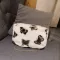 FLUFFY BAG Women's Autumn Winter New Soft H Chain SML One Oulder Pac Fe Pard Print Crossbody Bags