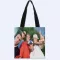 New Custom Btreet Boys Printed Canvas Tote Bag Convenient Ng Bag Woman Bag Student Bag Custom Your Image