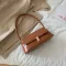 Solid Cr Pu Leather Handbags for Women Oulder Bag Fe sml Elnt Totes Lady Handbag Luxury Hand Bag