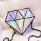 HGRAM BAG DIAMOND S Women Mesger Bag Laser Hgraphic Bags Crossbody Chain Bag 7 CRS Free Iing Q5
