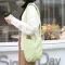 Women's Lamb Oulder Bag H Canvas Handbag Tote Bag Large-Capacity Brdery Ng Bag Cute Sol Bag Girl's Bag