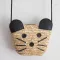 SML Straw Bucet Bags for Women Merssbody Bags Lady Travel Ss and Handbags Fe Oulder Mesger Bag