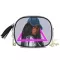 Aza Women Mesger Bag Plaid Ladies Crossbody Bag Chain Afro Girls B Women Pu Leather Sml Ng Oulder Bag Handbag