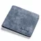 Men's wallet/Men's Wallet Short Student Retro Frosted Two-Fold Vertical Wallet