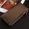 Babork Men Wallets Long Men Purse Wallet Male Clutch Pu Zipper Wallet Men Business Male Wallet Coin