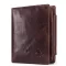 Gzcz Genuine Leather Men's Wallets Thin Male Wallet Card Holder COWSKIN Soft Zipper Poucht Short Clamp for Money Portomones