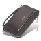 Men's wallet/Men's Long Wallet Large Capacity Zipper Clutch Simple Zipper Clutch