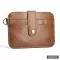 Mini Wallets Hasp Small Purse 100% Real Leather Wallet Men Purses Male Clutch Women Crazy Horse Leather Vintage Style Thin