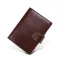 Jogujos Crazy Horse Leather Men's Wallet Genuine Leather Men Business Wallet Men Card ID Holder Coin Purse Travel Wallet for Man