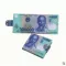Money Clip Men Women Canvas Dollar Euro Wallet Moneyclip Slim Thin Mini Purse 2 Fold Student Cartoon Cheap Coin Bag