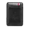 Classic Fire Control Firemen Wallet High Quality Leather Magic Wallets Men Women Money Clips Card Purse Cash Holder
