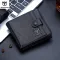 Bullcaptiaine Genuine Leather Men's Wallet Coin Purse Small Wallet Retro Short British Casual Multifunction Wallet