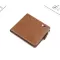 No.onepaul Leather Slim Wallets Mini Wallets Magic Card Holder Men Wallets Money Bag Male Vintage Black Short Purse Small