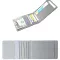 Maioumy Wallets Small Credit Card Holder Men/Women Solid Ultra-Thin Money Cash Cards Purse 8 Colors Leather Mini Wallets