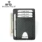 Dienqi Minimalist Slim Leather Wallet For Men Women Thin Mini Small Wallet Male Female Coin Purse Money Bag Waller Walket