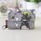 1pcs Canvas Cartoon Totoro Cat Printed Flower Dog Women Short Wallet Cute Mini Money Key Bag Coin Pocket Purse For Children