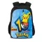 Anime Pokemon Backpack Boys Girls School Bags Children Pikachu Backpack For Teenagers Kids Backpacks Schoolbags Mochila 19