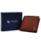 POLO HILL Men Genuine Leather RFID Blocking Bifold Wallet with Gift Box PMWS-MW300