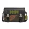 COAETED CANVAS new SIGNATURE shoulder bag, COACH CC018 Men Track Crossbody in Signature Canvas with Camo Print and Coach Patch Olive