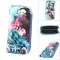 Anime Don Slayer Imet No Yaiba Zier Wlet Tanjirou/nezuo Synthetic Leather Se With Card Holder