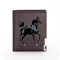 Hi Quity Cool B Horse Printing Leather Wlet Men Women Bifold Credit Card Holder Ort Se Me
