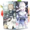 Touhou Project Anime Synthetic Leather Wlet With Intern Zier Pocet Clutch Se