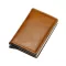 DIENQI Carbon Fiber Wlet for Man Mini RFID WLET Card Holder Tifold L Leather Slim Men's WLET SML ME SES