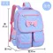 กระเป๋านักเรียนเด็ก/Children's school bag primary school students lightweight waterproof PU leather backpack